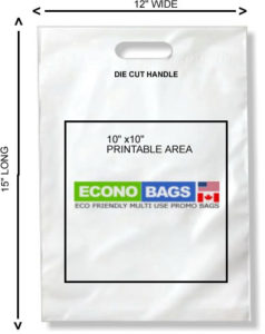 12 x 15 bottom seal econo bag